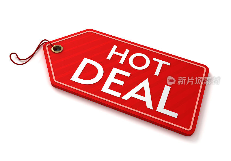 HOT DEAL购物标签